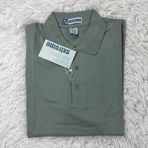 NWT extreme Slate colored Long sleeve polo